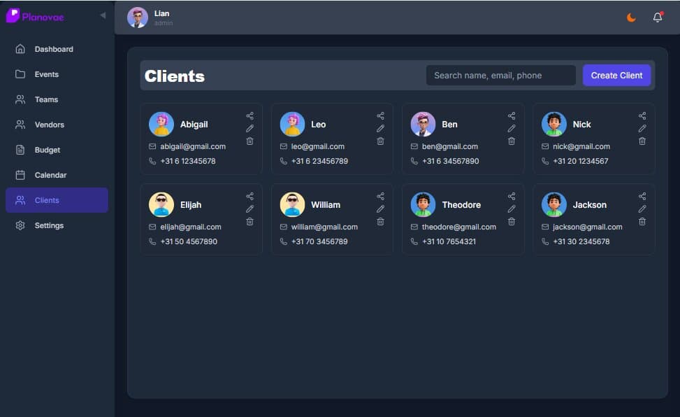 Know Every Client. Instantly.